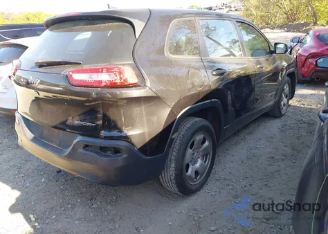 2015 Jeep Cherokee Sport из США, поврежденный, VIN 1C4PJLAB3FW579150